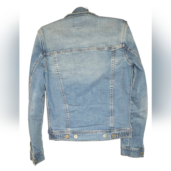 ARTICLES OF SOCIETY Los Angeles Denim Jacket Womens Sz. Small Blue Jean Cotton - Picture 2 of 6